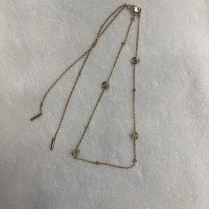 Kendra Scott Adjustable Gold Love Knot Necklace